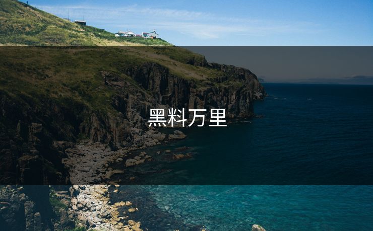 黑料万里 黑料万里